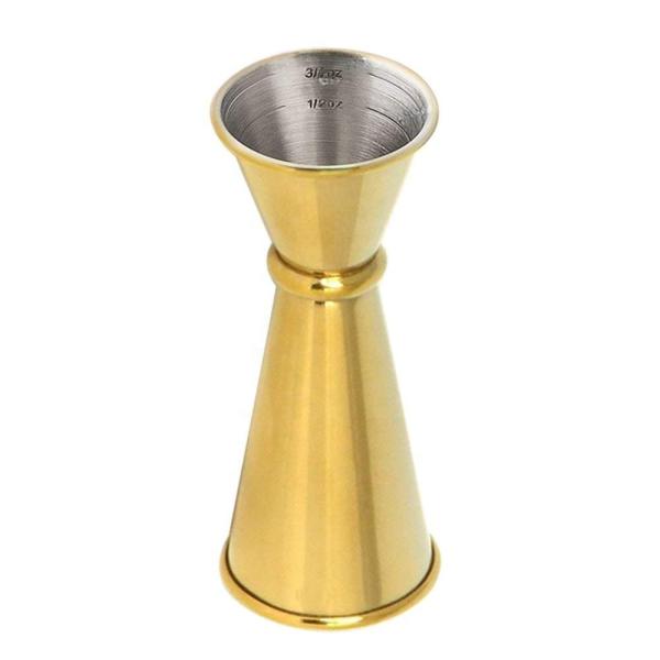 304 Stainless Steel Cocktail Jigger 1oz/ 2oz Double Japanese Jigger for