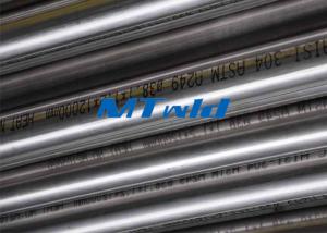 China Heat Exchanger Stainless Steel Welded Tubing Custom ASTM A249 304L / 316L factory