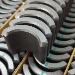 Arc Shape Ferrite Permanent Hard Magnet For Industrial Micro Motors