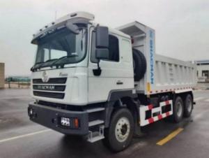 China SHACMAN 340HP EuroII Dump Truck F3000 6x4 White Cab Tipper factory