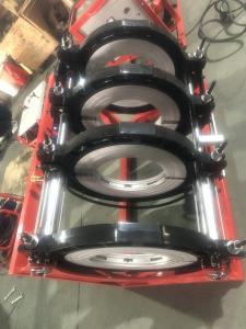 China 250mm 400mm PE HDPE Plastic Pipe Welding Machine With Wheel factory