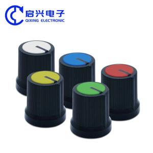 China 16*17mm Potentiometer Knob Knurled Pointer Amp Volume Knob factory