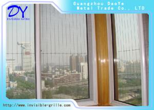China Anti Rust Invisible Grills For Balcony 304 316 Protection Stainless Steel Wire Rope Net factory