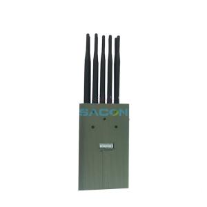 China 3G GPS WiFi 9.5W 8000mAh Mobile Phone Signal Jammer factory
