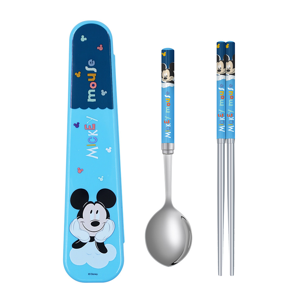 3Pieces Girls Tableware Cutlery Utensil Set With Stainless Steel Fork Spoon
