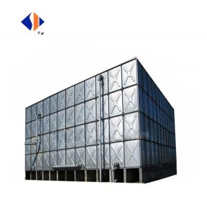 China 10000-100000m3 Underground Water Storage Tank Made of Pressed Steel Galvanized Steel factory