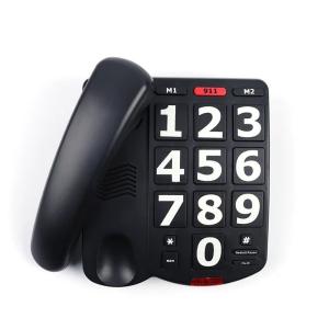 China Single Line Big Button Telephone Seniors Corded 15.6 KG Wall Mounted Telephone factory