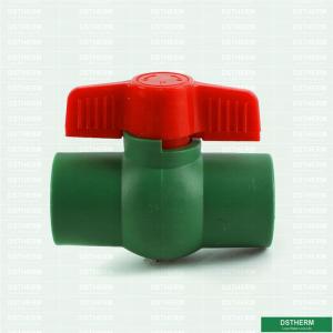 China Simple Old Design Ppr Plastic Ball Valve 20mm To 63mm factory