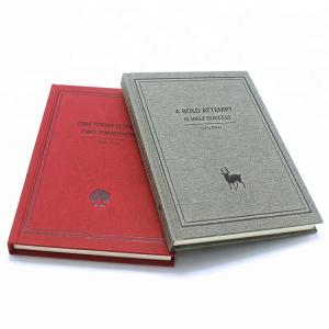 China Hardcover Custom Printed Notebooks , Personalized Custom Journal Printing factory