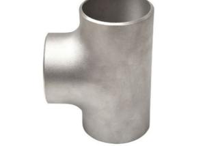 China ASME Stainless Steel Reducing Tee 48Inch Butt Weld Pipe Fittings factory