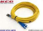 Single Mode Fiber Optic Pigtail Cables , G657B3 Simplex Patch Cord Pigtail MU