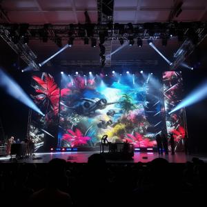 China Rental High Definition Video Display Seamless P3 LED Wall Resolution factory