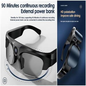 China Mountaineering 2K Bluetooth Video Sunglasses TR90 Frames Open Ear Music, Phone Calls factory