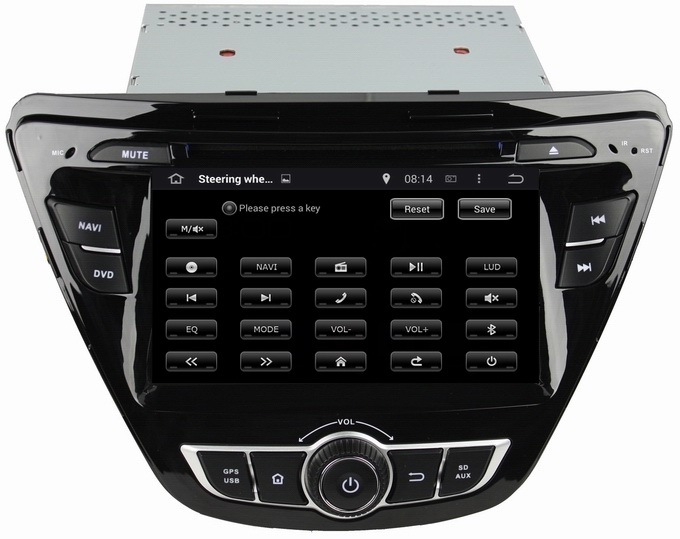 Ouchuangbo Car GPS Navigation Stereo DVD Player Hyundai Elantra 2014 Android 4.4 3G Wifi Bluetooth Radio OCB-7057D