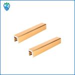 Interior Aluminum Handrail Profiles Porch Gold Railing Stair Smooth Surface