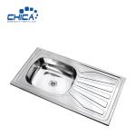 Single Bowl Kitchen Sink SUS304 Stainless Steel Kitchen Sink Press Kitchen Sink