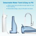 Oral Care Cleaner Water Flosser High Pressure Dental Faucet Irrigator Tap with 4