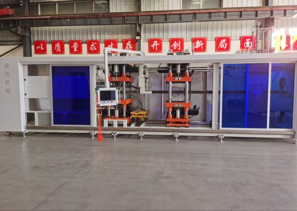 Multi Station Servo 0.15mm Blister Vacuum Forming Machine Auto For Food