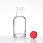 Transparent 250ml 8oz Glass Water Bottle for Juice Milk Liquor Swing Top