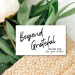 Personalized Thank You Cards For Business And Personal Express Gratitude