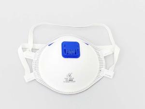 China CE FDA Dustproof Filtration 97% FFp3 Disposable Mask Respirator factory