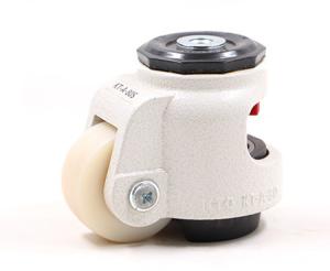 China Industrial polyurethane Leveling Stem Caster Heavy Duty Castors 500kg factory