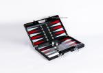 With Logo printing Blue Red White Triangle color Luxury Black Acrylic Lucite