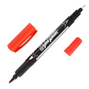 China Wholesale Dual Round Tip Oil Permanent Marker Pen logstics marker factory