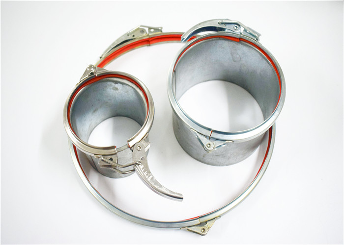 Seamless Durable industrial pipe clamps Circle Head Code DIN Standard Equal Shape