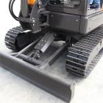 4000KG Mini Digger Excavator 300mm Wide Steel Tracks with Cabin