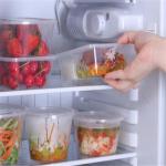 Food grade disposable container plastic fast food lunch boxes, take away food
