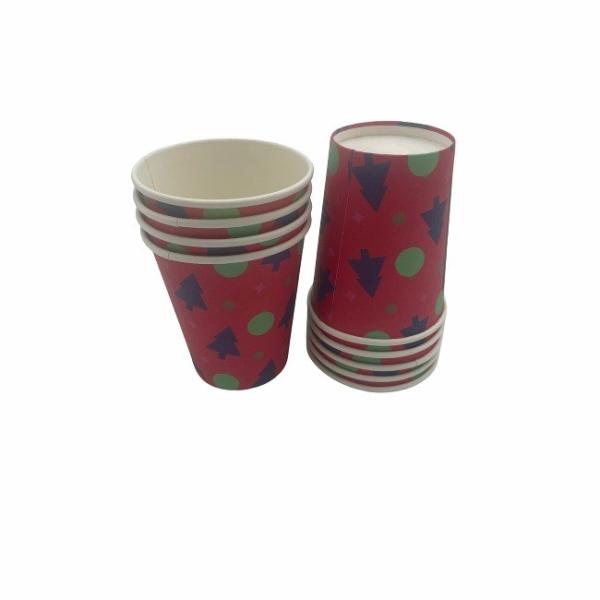 Food Grade Non Microwaveable Biodegradable Paper Cups Custom Takeaway Coffee