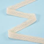 100% Cotton Lace Trim Embroidered White Scalloped Sewing Apparel Trims