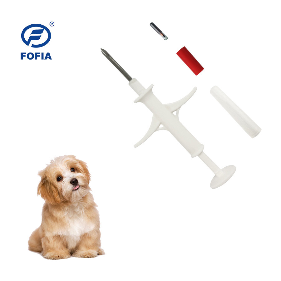 Pet Mink / Pig Injectable Microchips , Global Unique ID Code Electronic Tag