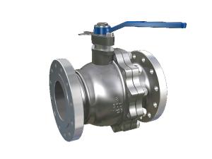 China Two Piece Floating Type Ball Valve , Fire Safe Ball Valve ODM Service factory