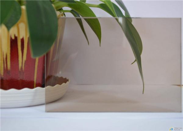 Pink Tinted Float Glass 4mm 5mm 5.5mm 6 mm Thickness For Curtain Walls / Glass