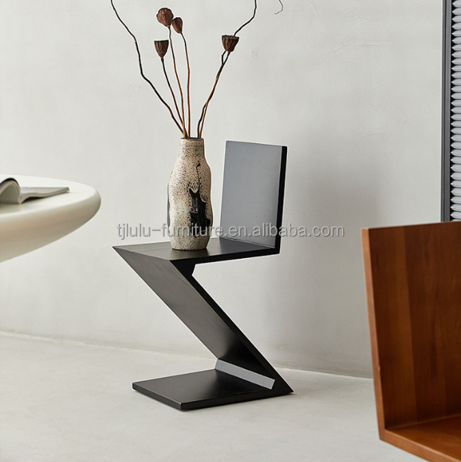Mail Packing N Modern Nordic Style Z Wood Stacked Chairs for Home Furniture in Dining Room of Restaurant and Coffee Shop