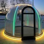 Outdoor sun room scenic PC star room Outdoor camping tent transparent bubble