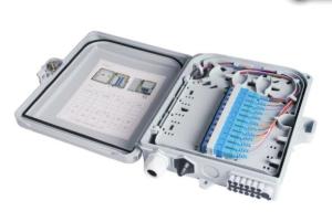China Rain Proof 1x12 Fiber Optic Distribution Box Material PC / SMC / ABS factory