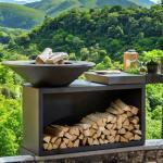 Upgrade Your Outdoor Cooking Experience With Easy To Clean Black Corten Steel