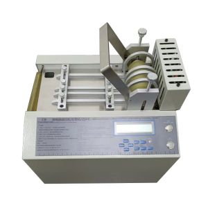 China Electric Automatic Slitting Cutting Machine For Silicone Rubber Extrusion Profile factory