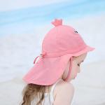 OEM ODM UPF 50+ 47cm Childrens Sun Hats With Neck Protection