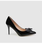 ZM023 96289-33 Korean Style Single Shoes Women New Women'S Shoes Bowknot Pointed