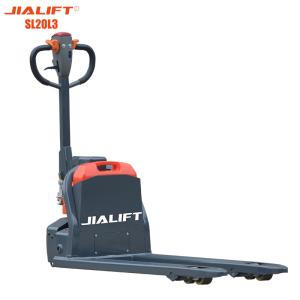 China Pedestrian Electric Pallet Truck Rated Traction Weight 2000 kgs 2 Ton factory