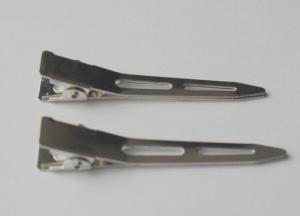 China Metal Hair Clips Single Prong Alligator Kit bow girl kid craft trim factory