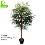 Anti UV 170cm Height Artificial Potted Floor Plants For Shopping Center