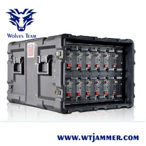 China 20MHz-11GHz Wireless Signal Jammer Device Waterproof Outdoor DDS With Software Management factory