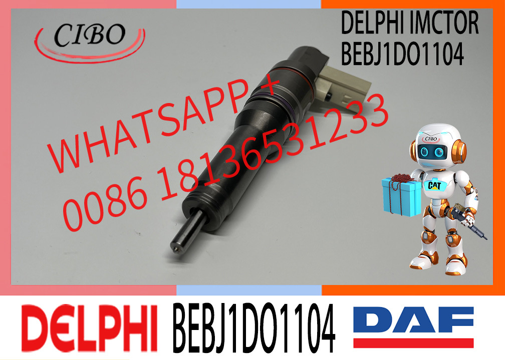 Diesel Fuel Injector Common Rail Parts Injector BEBJ1DO0003 1972591 BEBJ1DO1104 1972590 For VOL-VO