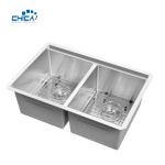 Double Bowl Kitchen Sink Stainless Steel Kitchen Sink Topmount Kitchen Sink