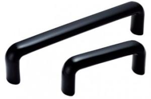 China lathe center black bakelite U handle / plastic black turning handle factory